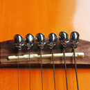 6pcs Bridge Pins Acoustic Guitar/Mandolin Replacement-Zinc Alloy
