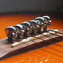 6pcs Bridge Pins Acoustic Guitar/Mandolin Replacement-Zinc Alloy