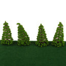 Pack 20pcs Model Trees Train Railway Diorama Wargame Layout N 1:150 D008