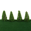Pack 20pcs Model Cedar Trees Train Diorama Wargame Layout N 1:150 D109