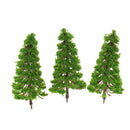 Pack 20pcs Model Cedar Trees Train Diorama Wargame Layout N 1:150 D109