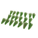 Pack 20pcs Model Light Green Tree Train Diorama Wargame Layout N 1:150 SCALE