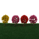 Pack 40pcs Model Ball Shape Tree Train Diorama Wargame Layout HO 1:100 SCALE