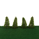 20pcs Model Cedar Trees Train Railway Scenery Layout 1:150 N Scale D108