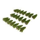 20pcs Model Cedar Trees Train Railway Scenery Layout 1:150 N Scale D108