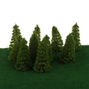 20pcs Model Cedar Trees Train Railway Scenery Layout 1:150 N Scale D108