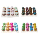 12 Pcs White Dinosaur Eggs Hatching Toy Growing Dino Pet Jurassic World