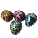 12 Pcs Black Dinosaur Eggs Fun Water Hatching Toy Growing Dino Toy