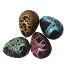 12 Pcs Black Dinosaur Eggs Fun Water Hatching Toy Growing Dino Toy