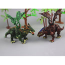 6 Pcs Lifelike Plastic Assembled Dinosaur Figures Dino Model Kids Toy Gift