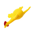Soft Rubber Squeezing Plucked Chicken Laying Egg Tricky Toy Novelty Gift