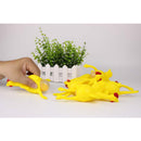 Soft Rubber Squeezing Plucked Chicken Laying Egg Tricky Toy Novelty Gift