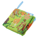 Baby Animal Park Theme Cloth Cognize Book Kid Children Intelligence Development Toys