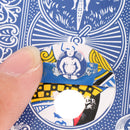 Cigarette Through Card Magic Tricks Close-Up Street Party Show Tricks Props