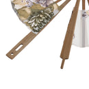 Folding Elegant Silk Bamboo Hand Fan Wedding & Party Decoration Favors Windmill Fan