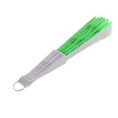 Wedding Party Gift Handmade Spanish Flower Pattern Folding Lace Hand Fan Green