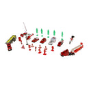 1/64 Alloy Fire Rescue Vehicle Models Die-cast Cars Toy Boys Gift Playset