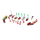 1/64 Alloy Fire Rescue Vehicle Models Die-cast Cars Toy Boys Gift Playset