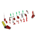 1/64 Alloy Fire Rescue Vehicle Models Die-cast Cars Toy Boys Gift Playset