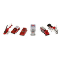 1/64 Alloy Fire Rescue Vehicle Models Die-cast Cars Toy Boys Gift Playset