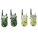 2 Pcs Plastic Two Way Radio Control Walkie Talkie Kids Toy Dark Camouflage