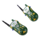 2 Pcs Plastic Two Way Radio Control Walkie Talkie Kids Toy Dark Camouflage