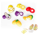 Kids Children Toy Fruit & Veg Vegetable Plastic Role Pretend Kitchen Cutting Food