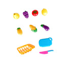 Kids Children Toy Fruit & Veg Vegetable Plastic Role Pretend Kitchen Cutting Food
