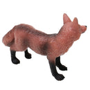 Simulation Red Fox Animal Model Figure Kids Toy Story Telling & Teaching Props
