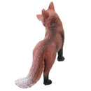 Simulation Red Fox Animal Model Figure Kids Toy Story Telling & Teaching Props