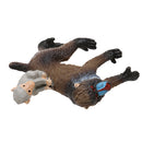 Realistic Mandrill Female With Baby Monkey Animal Model Figurine Kids Toy