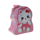 Cute Creative Cartoon Tin Piggy Bank Storage Saving Cash Money Coin Box Tin Jewelry Coin Money Saving Pot