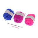 Kids Spaceship Smart Weaver Knitting Loom Sock Scarf Hat Gloves Knitter Toy