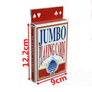 Deck of Giant Jumbo Playing Cards Poker Outdoor Garden Party BBQ Game 13cm