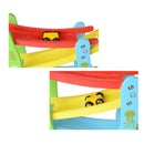 4 Layers Wooden Ramp Racing Set Kids Vehicle Playsets Kids Children Wood Toys