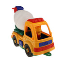 Colorful Mini Engineer Car Toy Assembly Concrete Mixer w/ Screwdriver Wrench