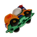Colorful Mini Engineer Car Toy Assembly Concrete Mixer w/ Screwdriver Wrench