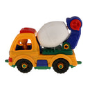 Colorful Mini Engineer Car Toy Assembly Concrete Mixer w/ Screwdriver Wrench