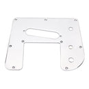 Chrome Plated 6 String Electric LAP Steel Guitar Control Plate w/ Bridge Set