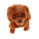 Plush Walking Barking Electronic Dog Toy Kids Soft Stuffed Toy Random Color
