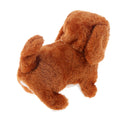 Plush Walking Barking Electronic Dog Toy Kids Soft Stuffed Toy Random Color