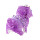 Plush Walking Barking Electronic Dog with Dress Kids Soft Toy Random Color