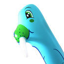 Christmas Home Yard Lawn Decoration Inflatable Tumbler Kids Play Fun Inflatable Sea Lion Outdoor Game Toy Gift Blue
