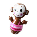 Christmas Home Yard Lawn Decoration Inflatable Tumbler Kids Play Fun Inflatable Monkey Outdoor Game Toy Gift