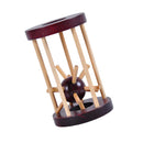 Wood Luban Lock Take out Spiked Ball Chinese Intelligence Game Kids Puzzle Toys