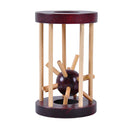 Wood Luban Lock Take out Spiked Ball Chinese Intelligence Game Kids Puzzle Toys