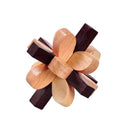 Classic Wooden Kongming Lock Puzzle Magic Brain Teaser Toy for Relaxing