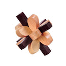 Classic Wooden Kongming Lock Puzzle Magic Brain Teaser Toy for Relaxing