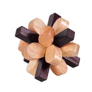 Classic Wooden Kongming Lock Puzzle Magic Brain Teaser Toy for Relaxing
