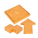 Interesting Jigsaw Blocks Kong Ming Lock for Kids Puzzle Toy Leisure Fun